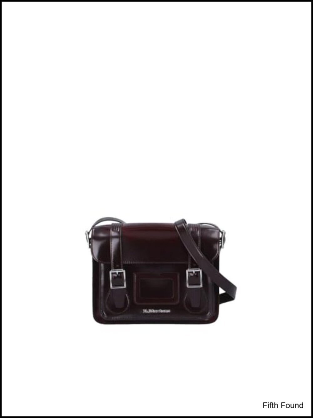 Vegan Leather Satchel Messenger Bag